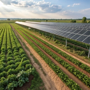 Agrivoltaic for Farming on-grid-tied-solar-system